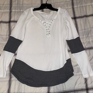 Cross-Cross Front Top